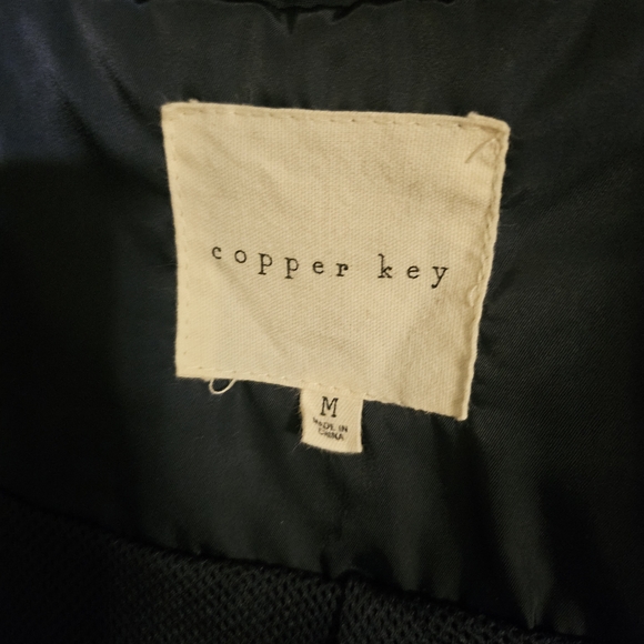 Copper Key Midnight Blue Jacket with Golden Highlights - Picture 15 of 15